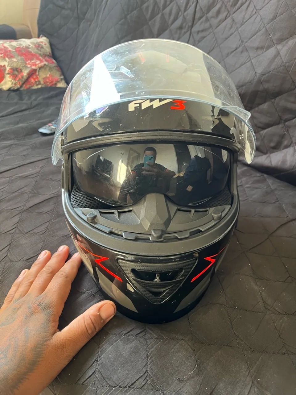 Capacete Fw3 - Foto 4