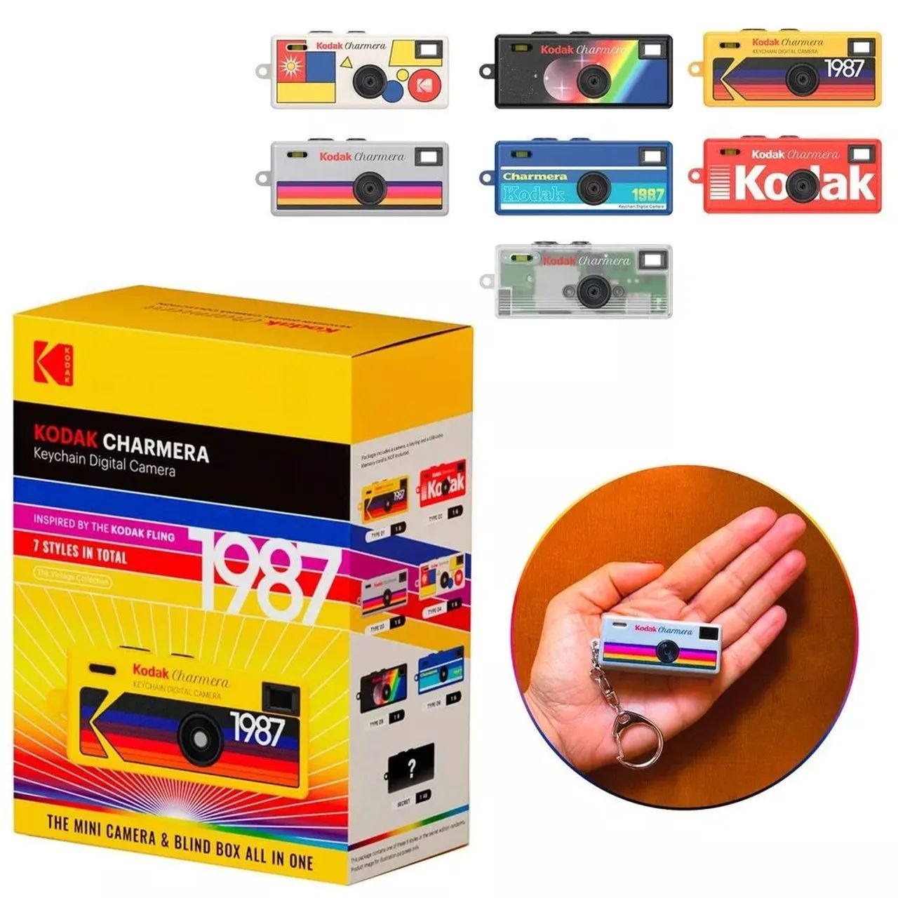 Kodak Chamera 1987 トイカメラ Blind Box Kodak 