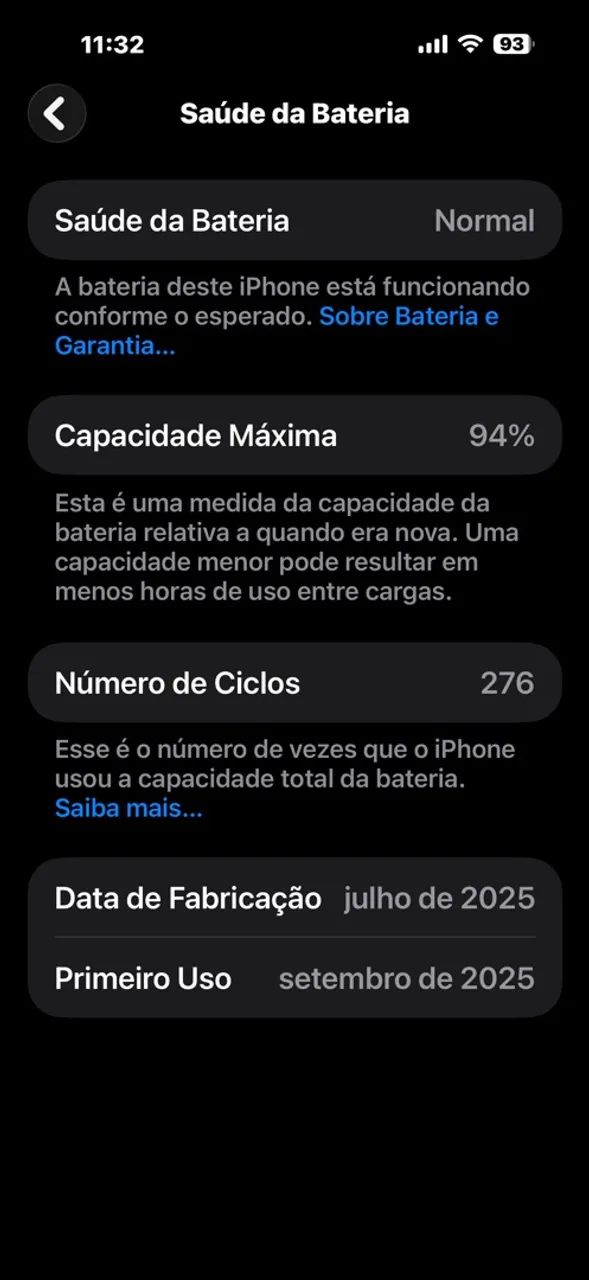 iPhone 17 pro max muito novo  - Foto 5