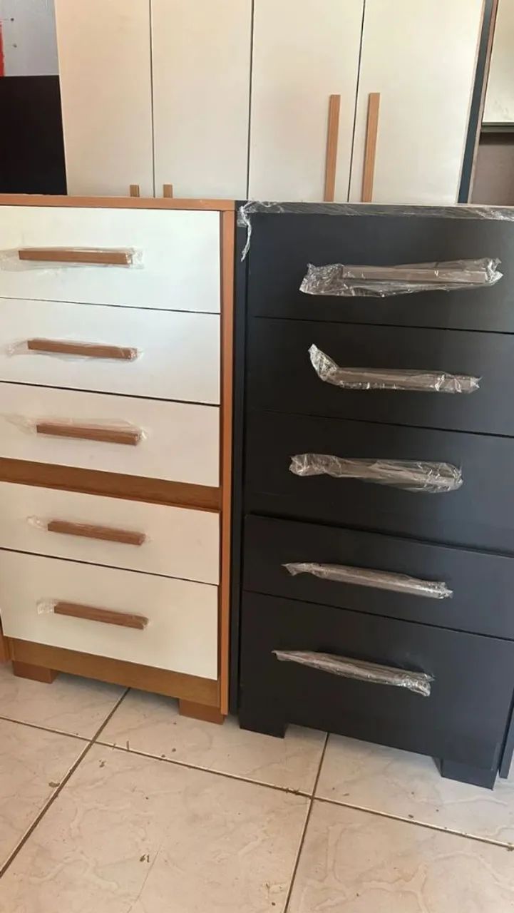 CÔMODA GAVETEIRO NOVOS NA CAIXA FAZEMOS A ENTREGA GRÁTIS  - Foto 3