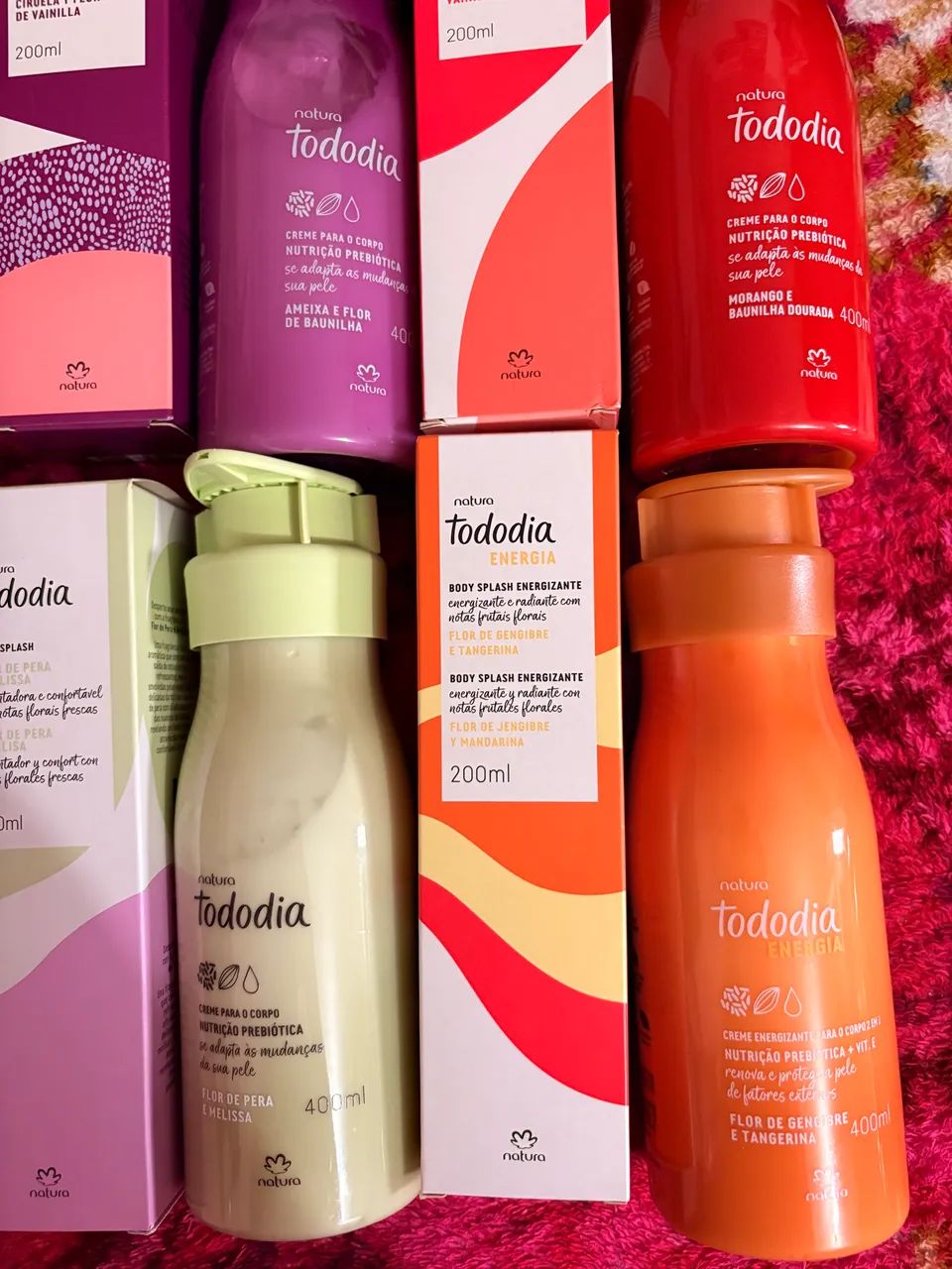 Kit body splash e hidratante natura  - Foto 3