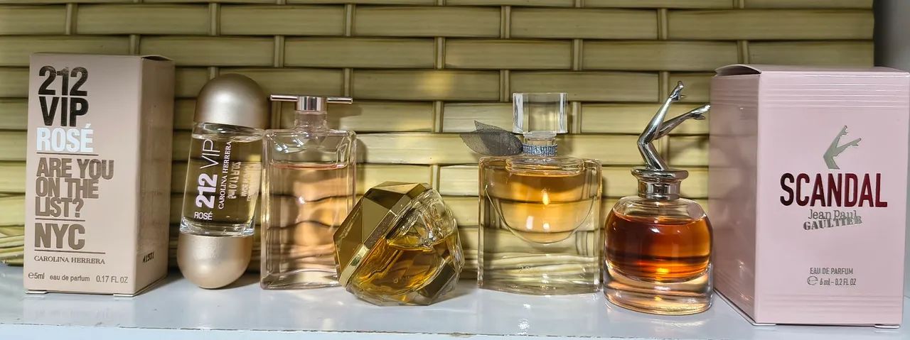 Miniatura de perfumes importados