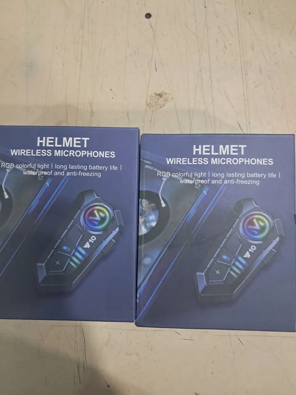 Intercomunicador de capacete de moto