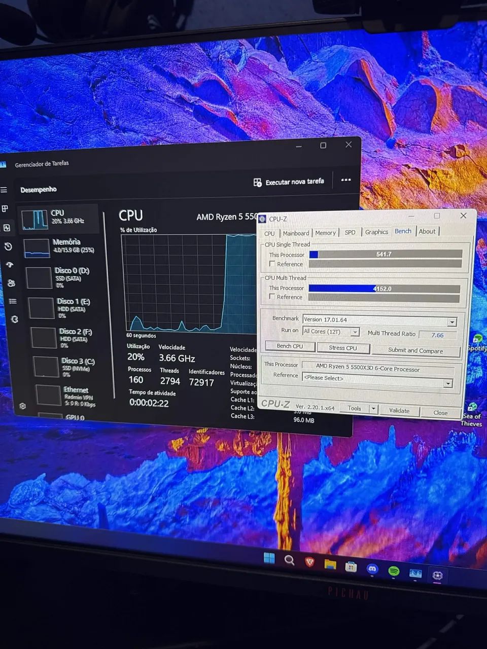 Ryzen 5 5500X3D - Foto 5