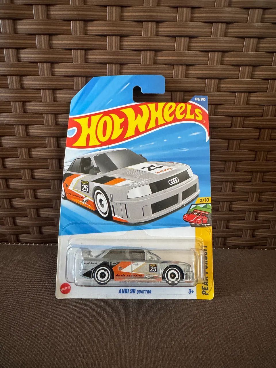 Hot Wheels Audi 90 Quattro (Cinza)
