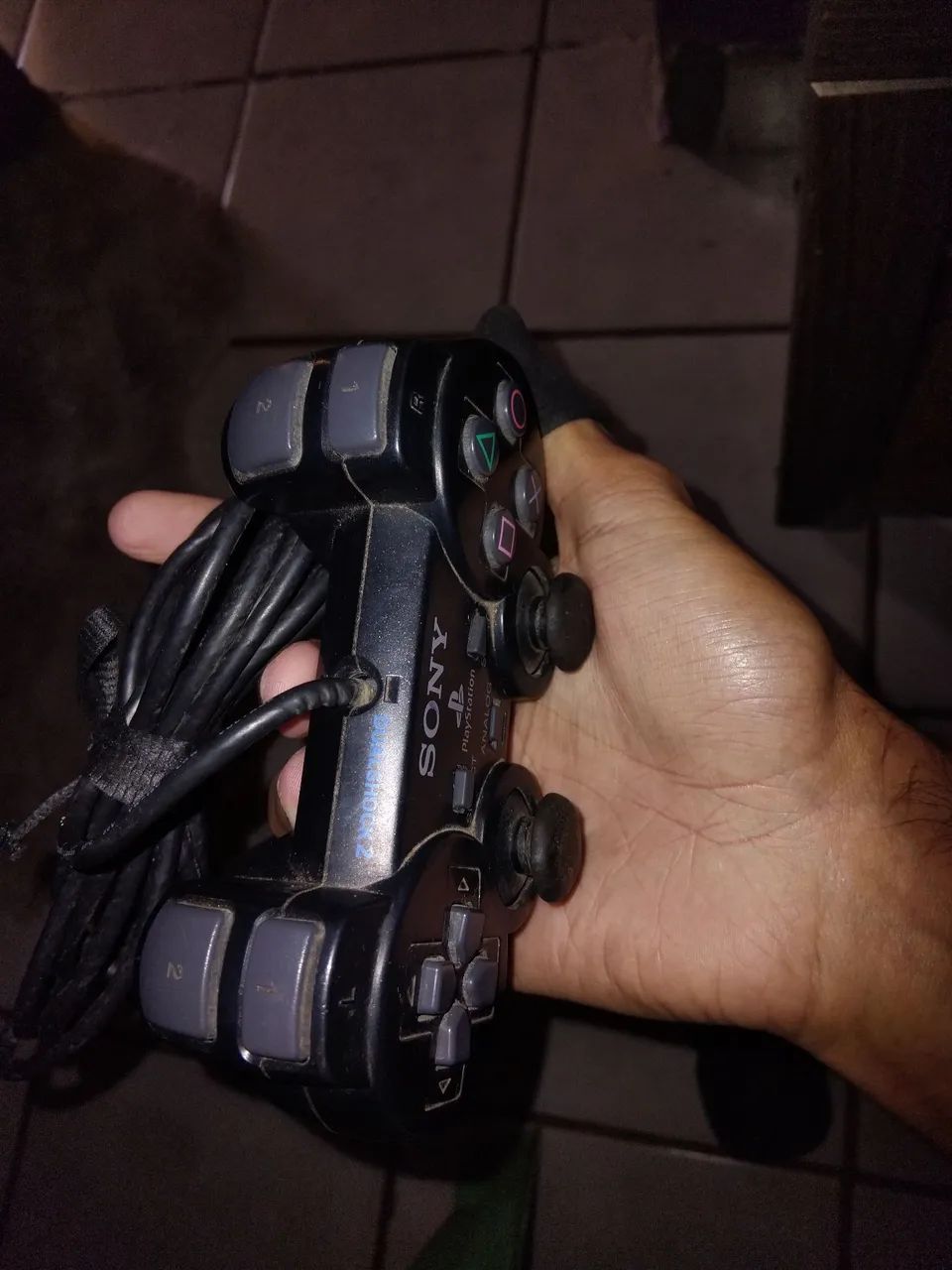 Controle original ps2 dualshock 2  - Foto 3