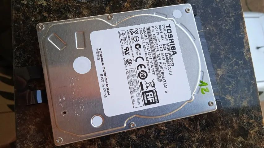 HD Toshiba 320GB (Notebook) - Foto 3