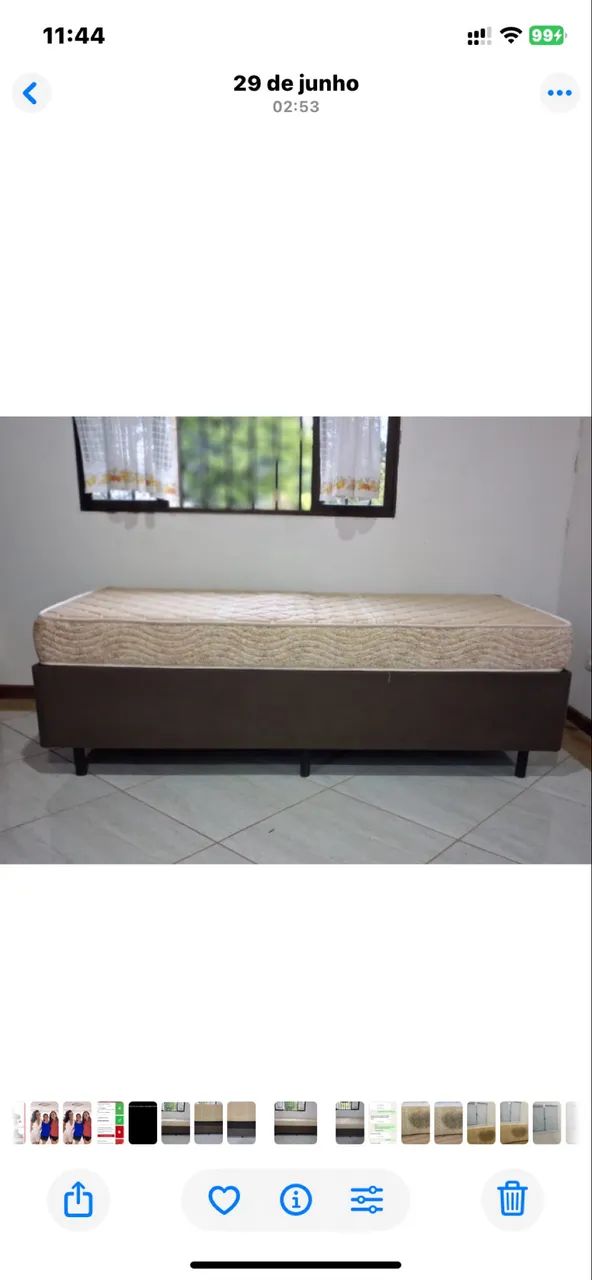 Cama de solteiro com Colchão  - Foto 3