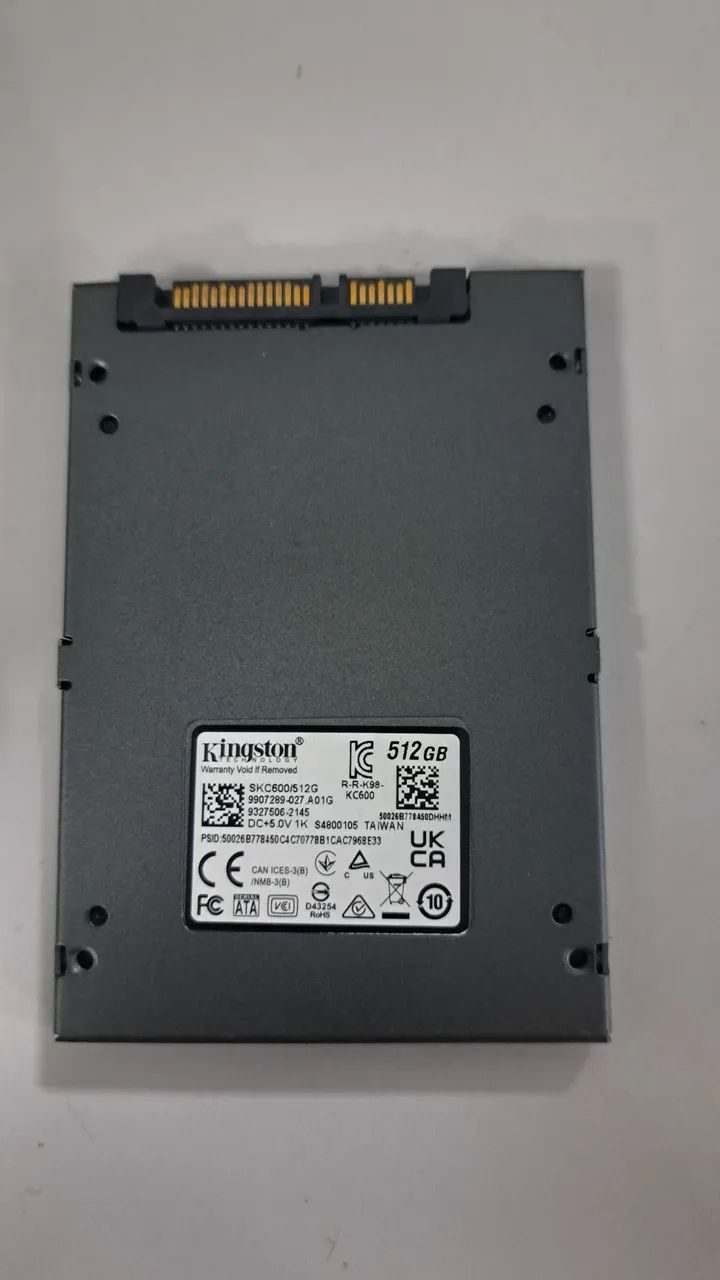 Ssd kingston 500gb
