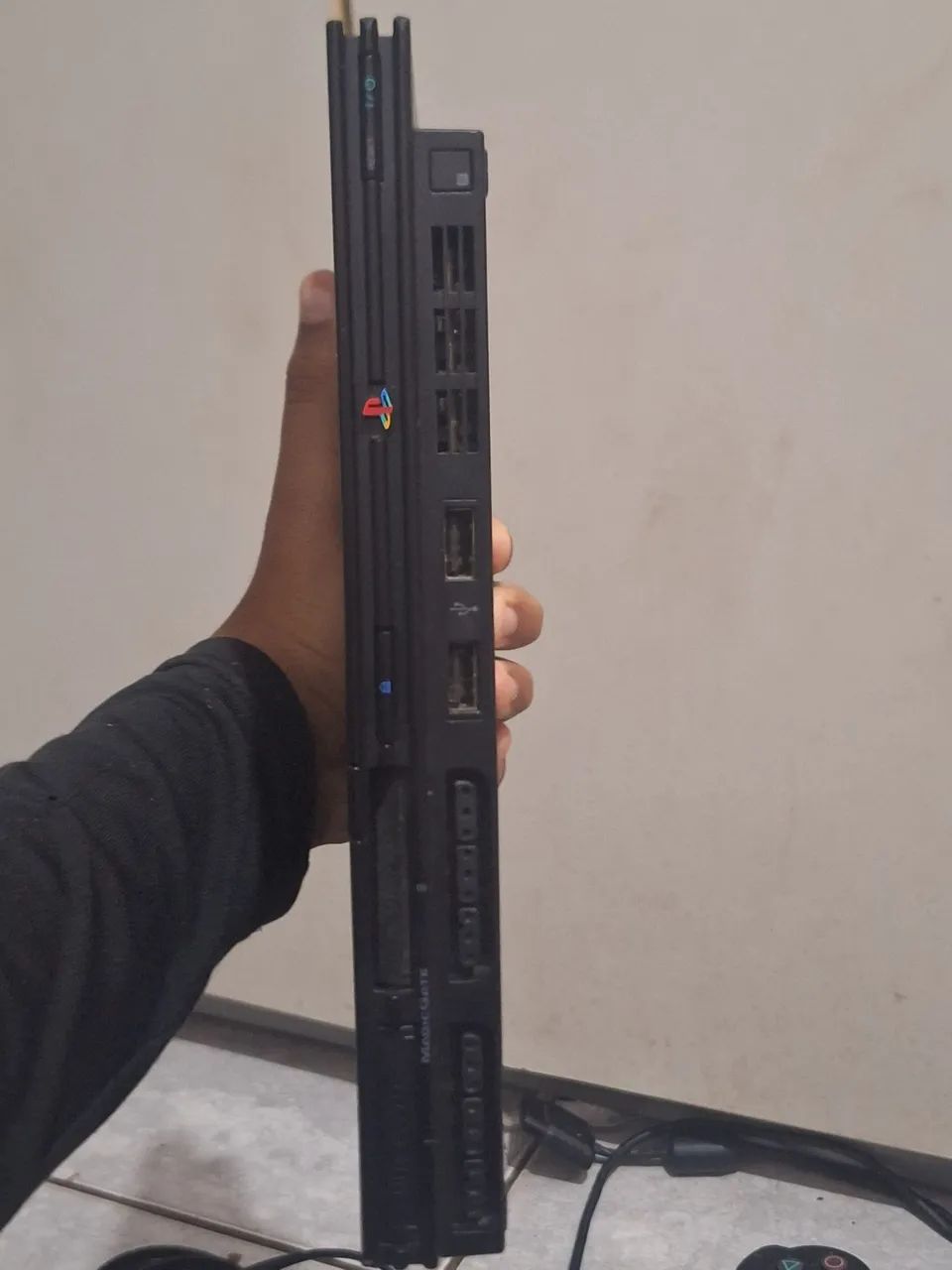 Ps2 original um memory e um comtorle e dois jogos  - Foto 2