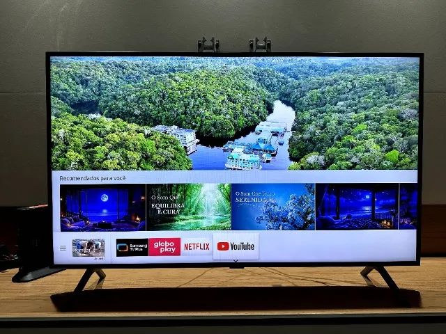 Smart TV Samsung UHD 4K 50" polegadas - PERFEITO ESTADO - Foto 5