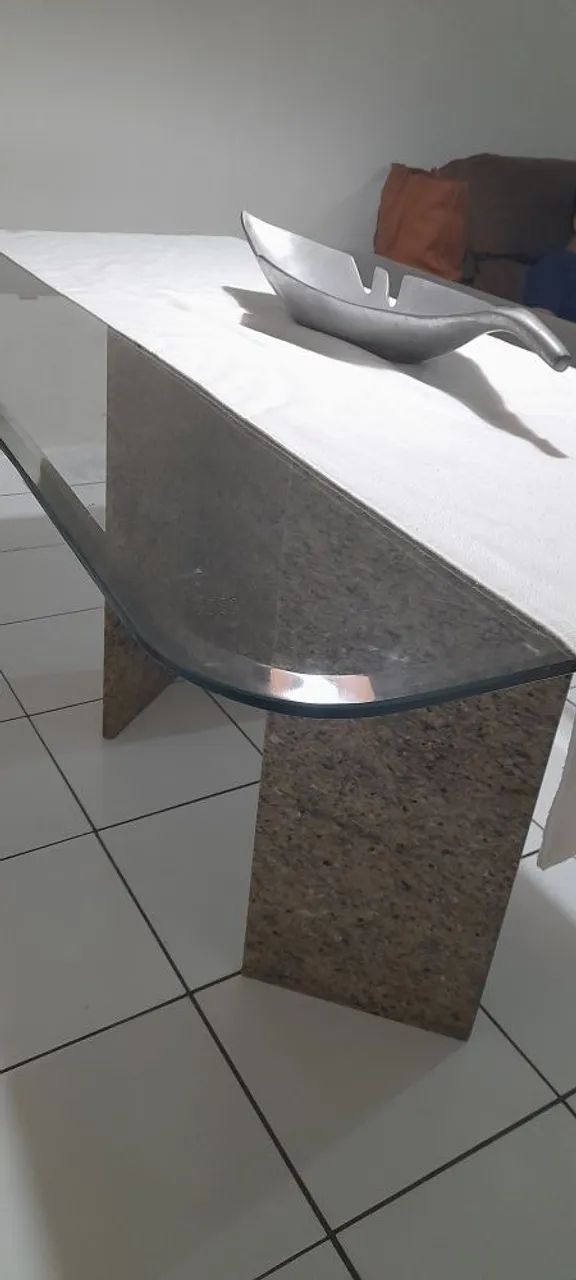 Mesa e centro de vidro - Foto 5