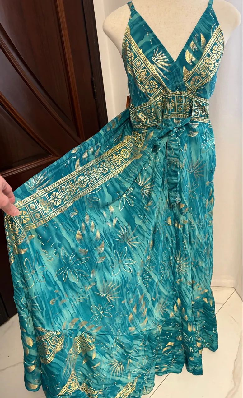 Vestido Indiano modelo alcinha 36/42