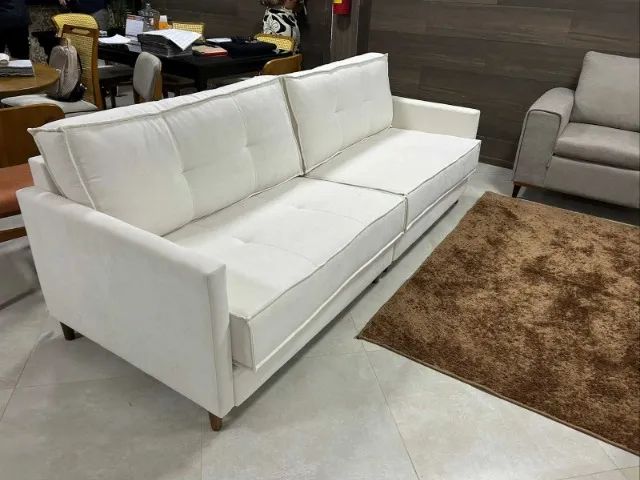 Sofá Elegance Premium 2,00 m Linho - Atraente - Foto 3