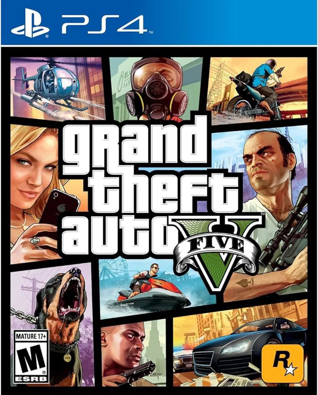 GRAND THEFT AUTO V PS4/PS5 PSN M I D I A - D I G I T A L