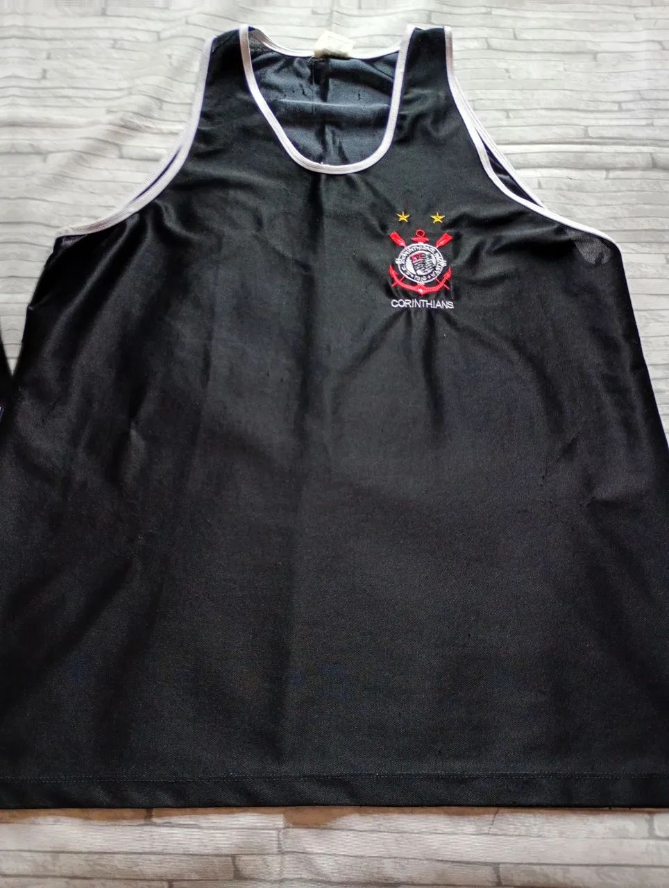 Camisa regata do Corinthians antiga 2 estrelas ano 90.