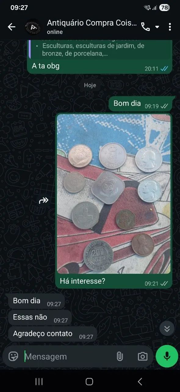 Lote de Moedas antigas  - Foto 3