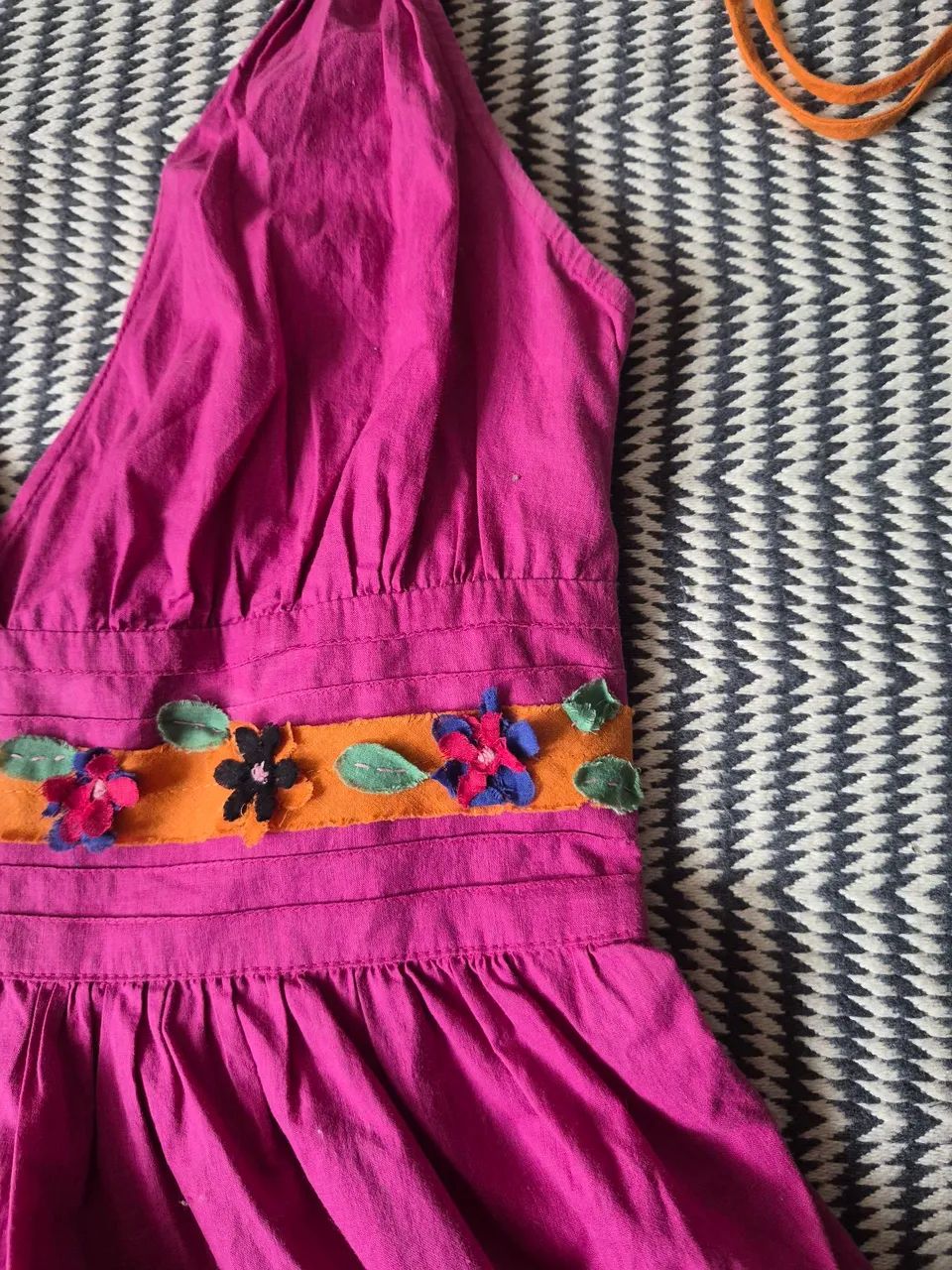 Bata BOho pink algodão - Foto 2
