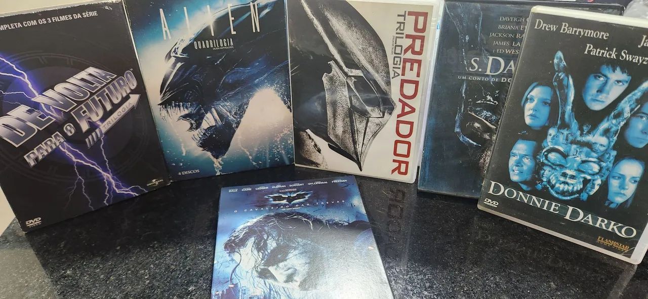 BOX Lote DVDS COLEÇÕES 