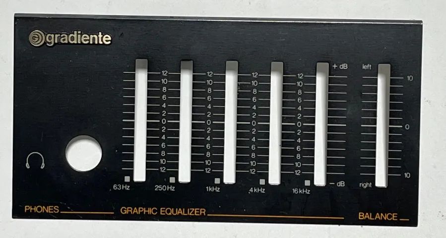 Gradiente System Energy A-175 - Capa Potenciometros Deslizantes