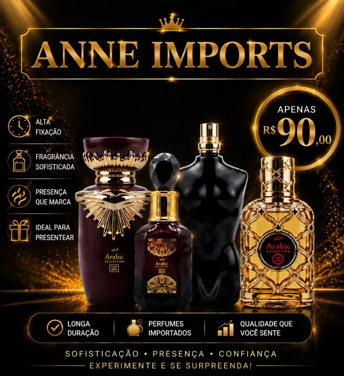 Mini perfumes árabes 