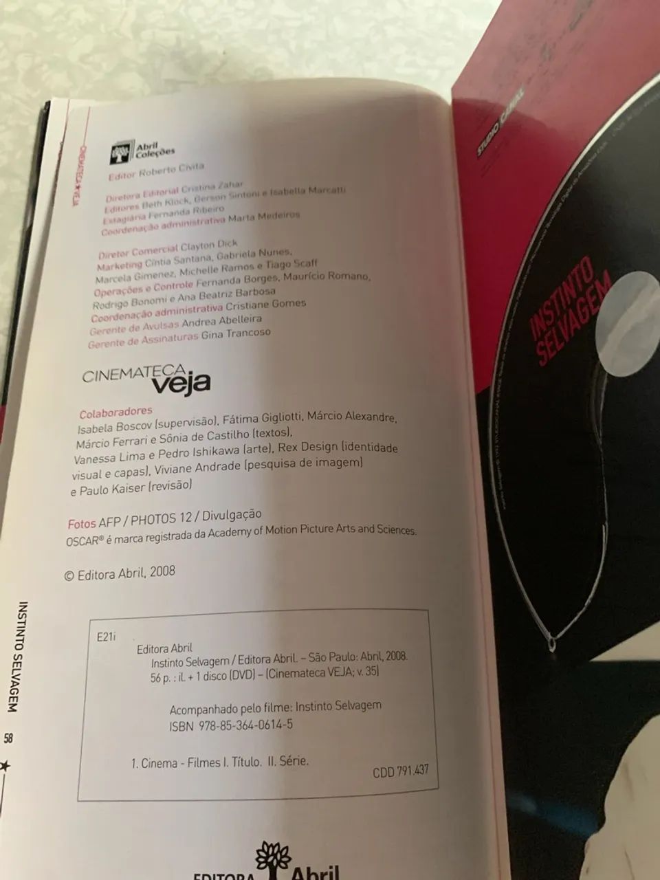 CINEMATECA VEJA - INSTINTO SELVAGEM  - Foto 4