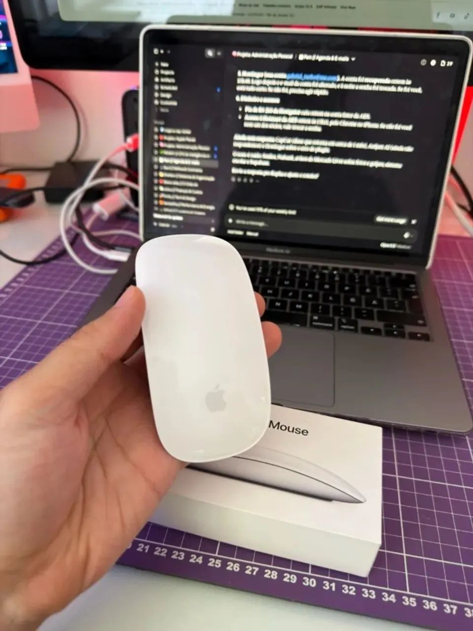 Apple Magic Mouse 2 Impecável com Caixa - Foto 4