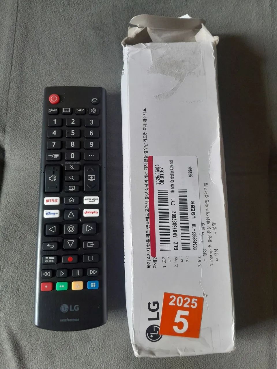 Controle LG AKB *