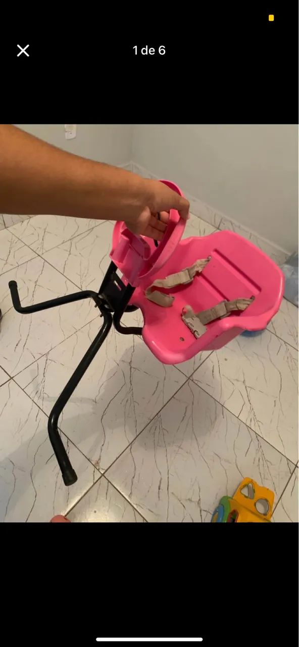 Vendo cadeirinha de bike  - Foto 3