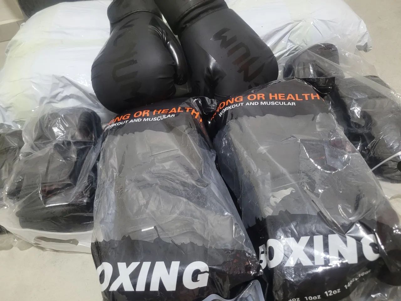 Luvas de boxe 