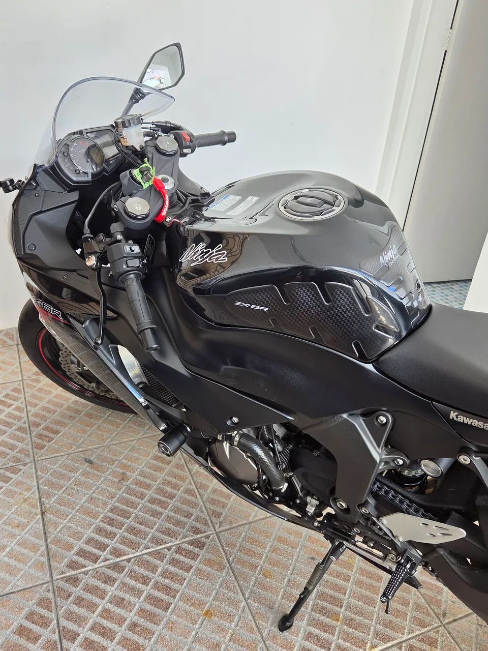 ジャイロ Escapamento Zx6r Zx636 Kawasaki 05-06 Yoshimura Carbono | Frete grátis