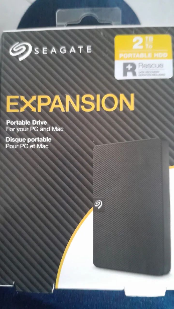 Hd externo 2 tb novo  - Foto 2