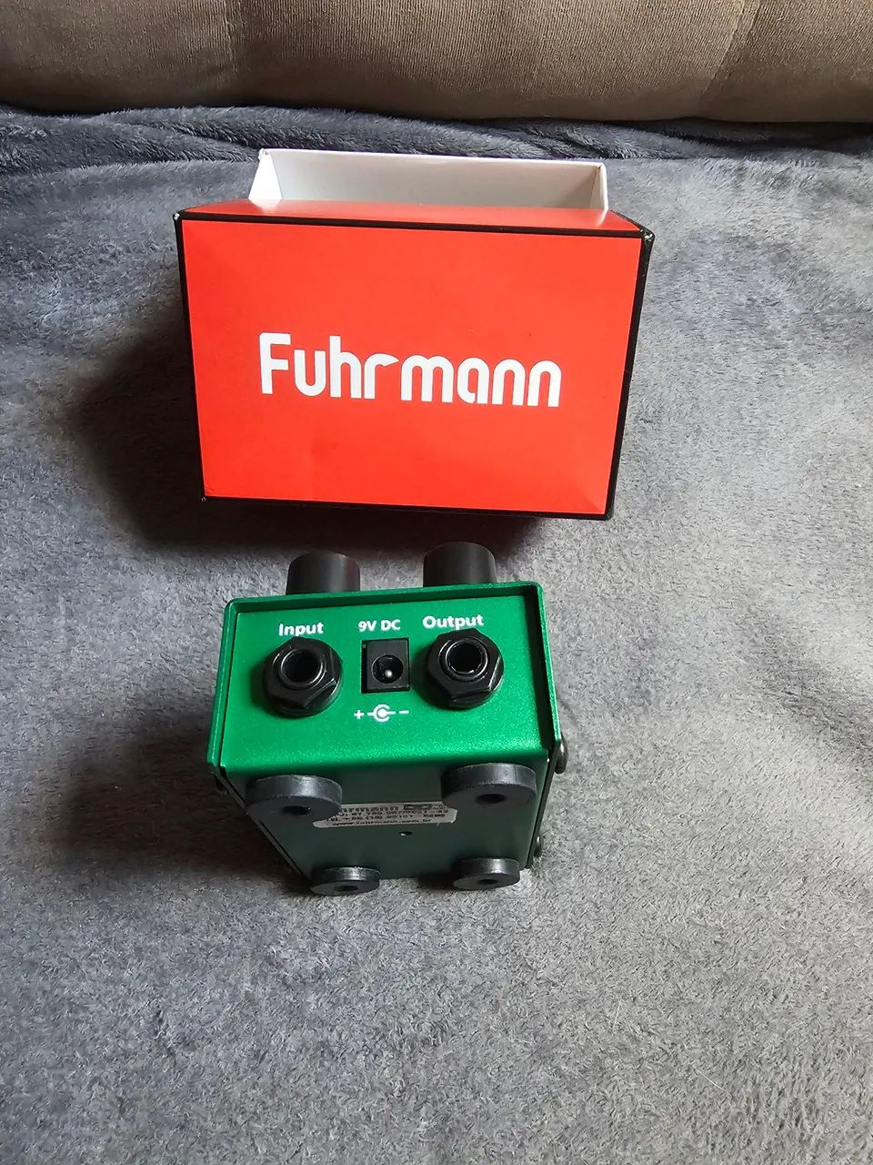 Pedal de Overdrive Fuhrmann - Instrumentos musicais - Samambaia