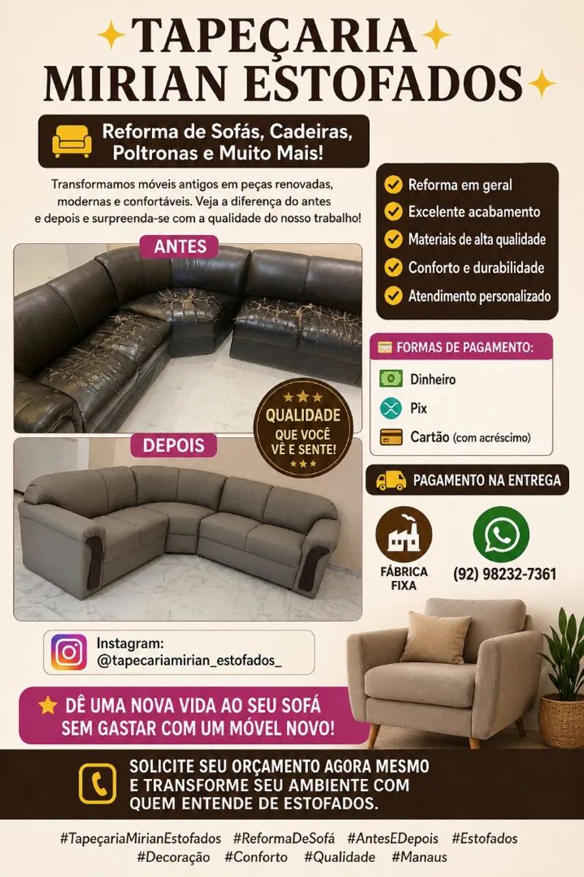 Tapeçaria Mirian Estofados  - Foto 4