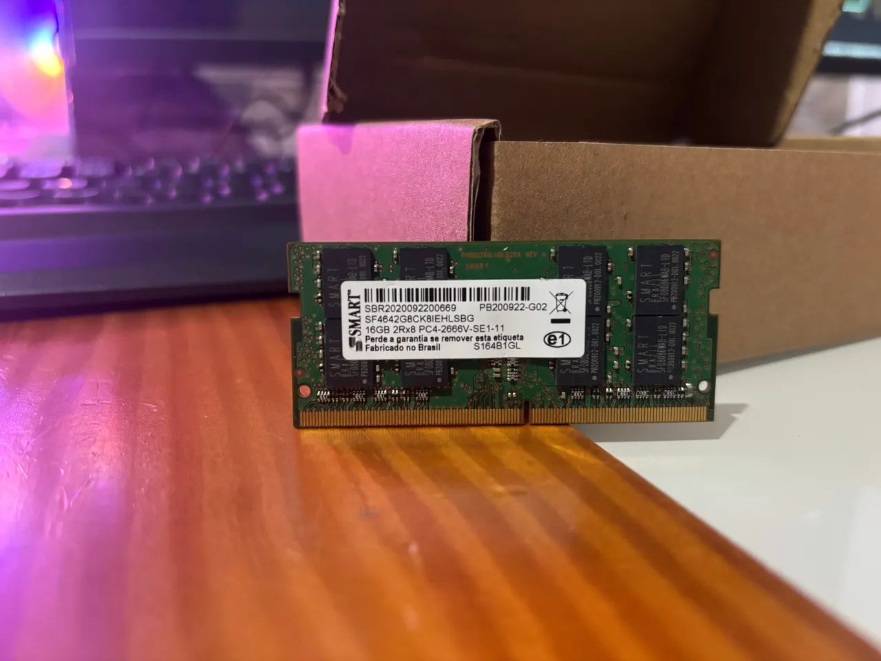 Memoria Ram 16GB Ddr4 Notebook 