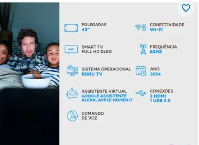 VENDO TV 43  - Foto 2