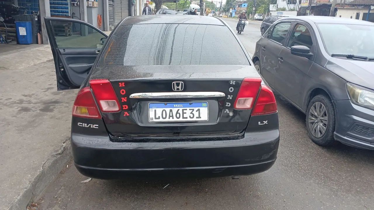 Honda Civic Sedan Lx/lxl 1.7 16V 115cv Aut. 4P 2002