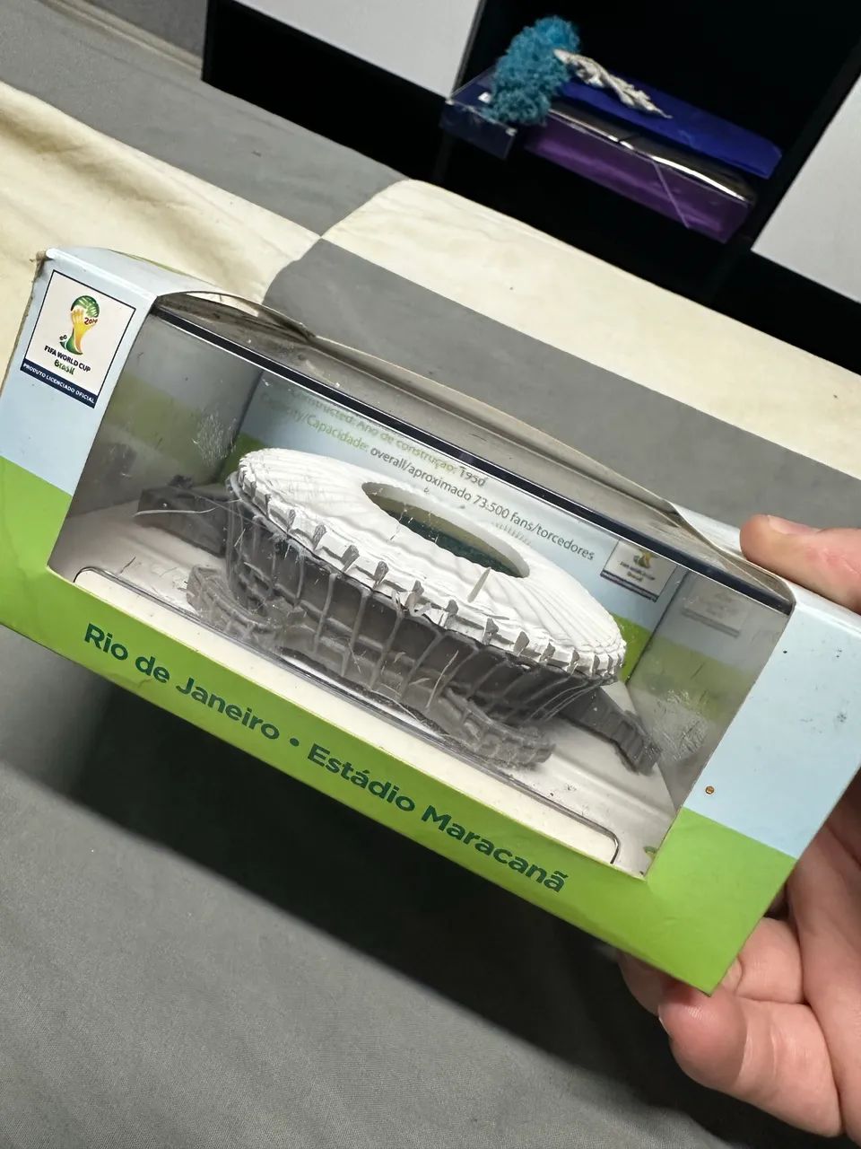 Miniatura Maracanã copa 2014 oficial FIFA