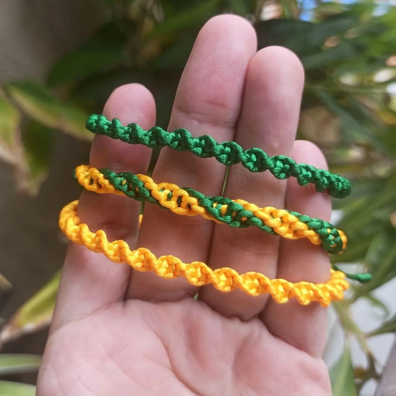 Pulseira espiral cores do Brasil  - Foto 2