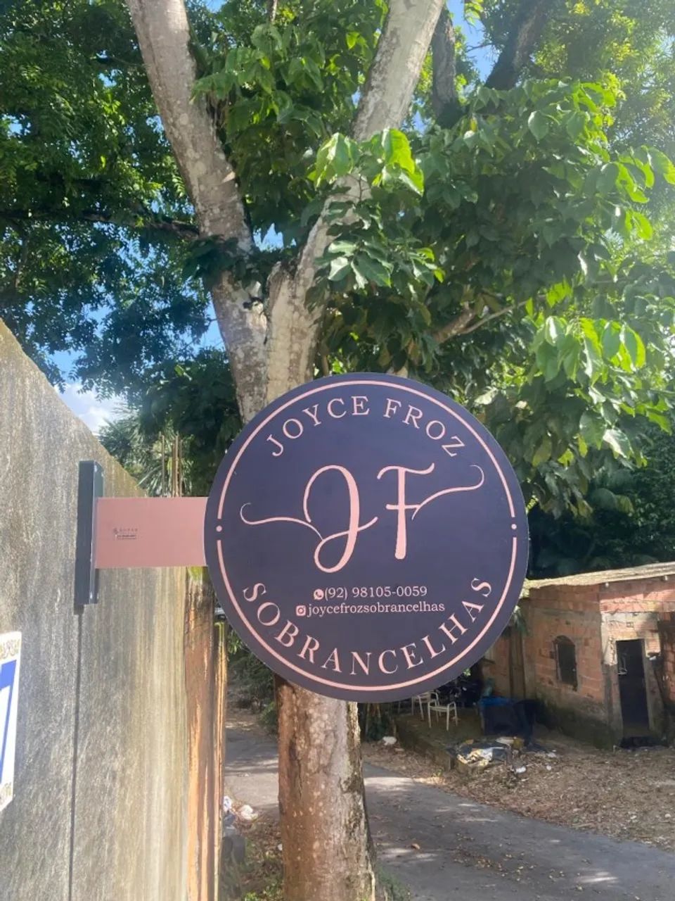 Placa pirulito área interna ou externa - Foto 2