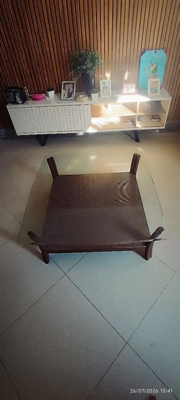 Mesa de centro de vidro - Foto 2