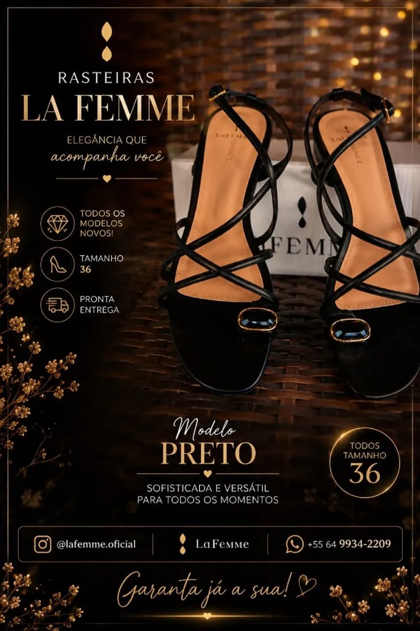 Sandálias femininas  - Foto 4