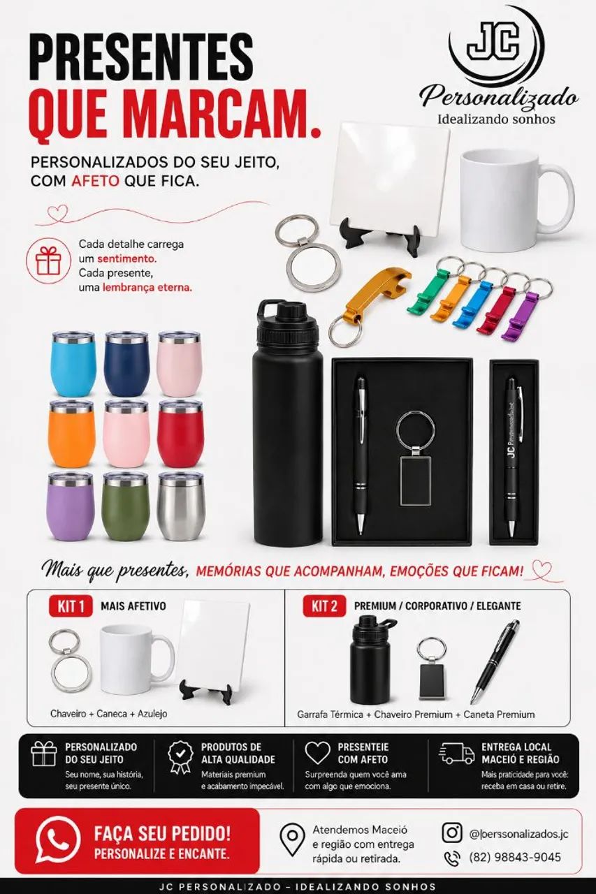 PRODUTOS PERSONALIZADOS  - Foto 5