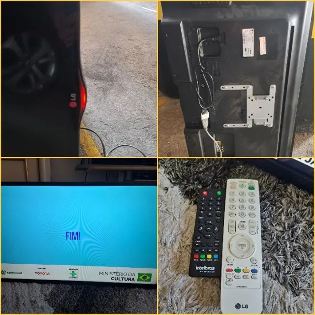 Televisão 42 polegadas LG modelo 42LN5400 + 01 Conversor/Receptor Digital Intelbra - Foto 2