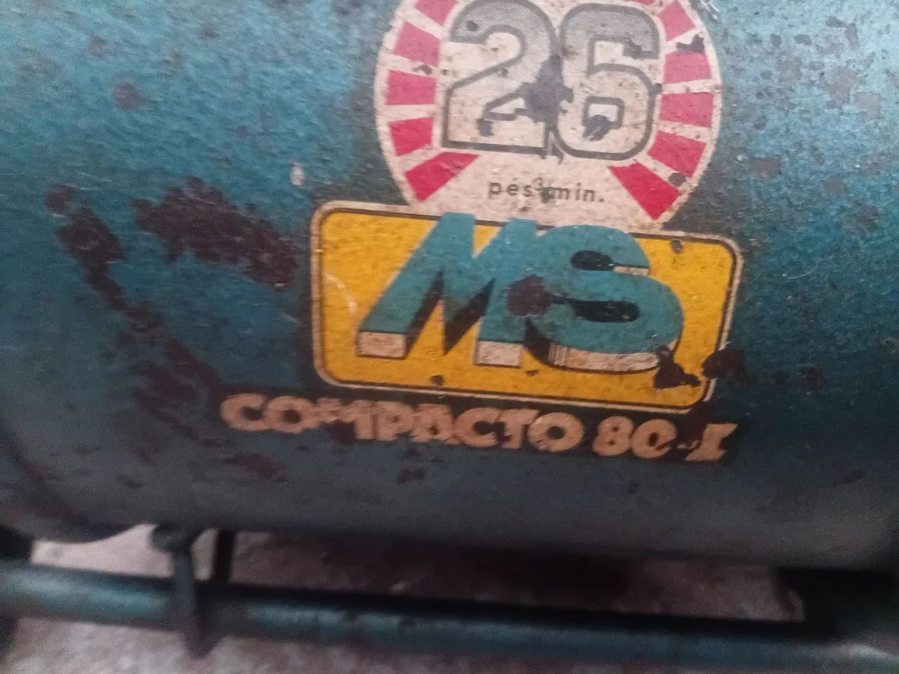 Compressor 80 litros completo shulz - Foto 3
