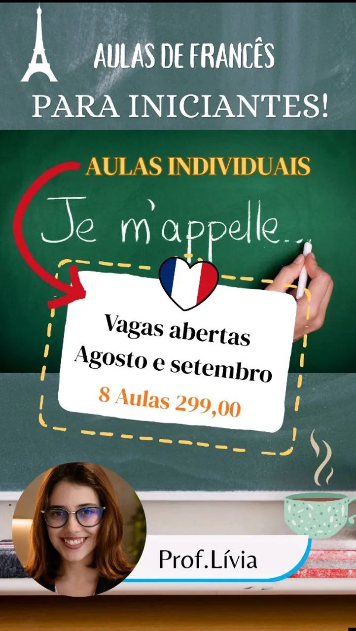 Aulas de francês! 