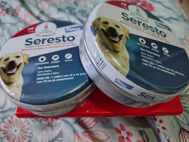 Coleiras anti-pulgas e carrapatos.  - Foto 3