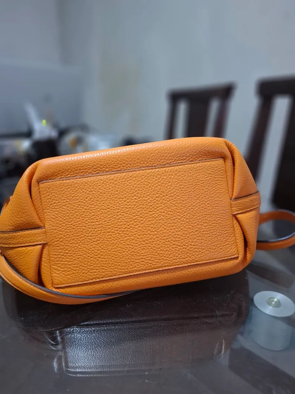 Bolsa Original Kate Spade Harbor Small Tote Couro Laranja - Foto 3
