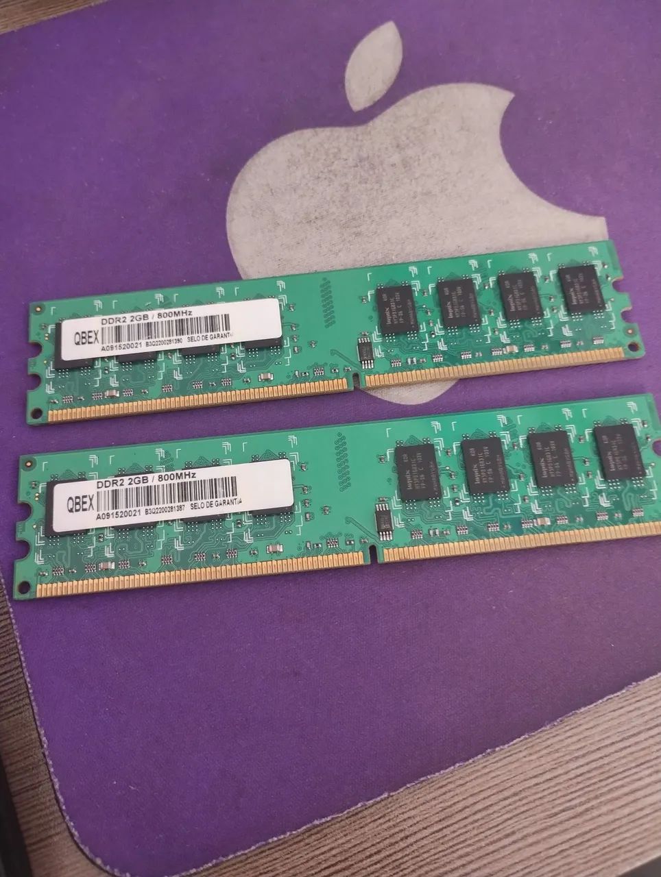Memória Ram DDR2 800Mhz - 4Gb (02x02Gb) - Foto 3