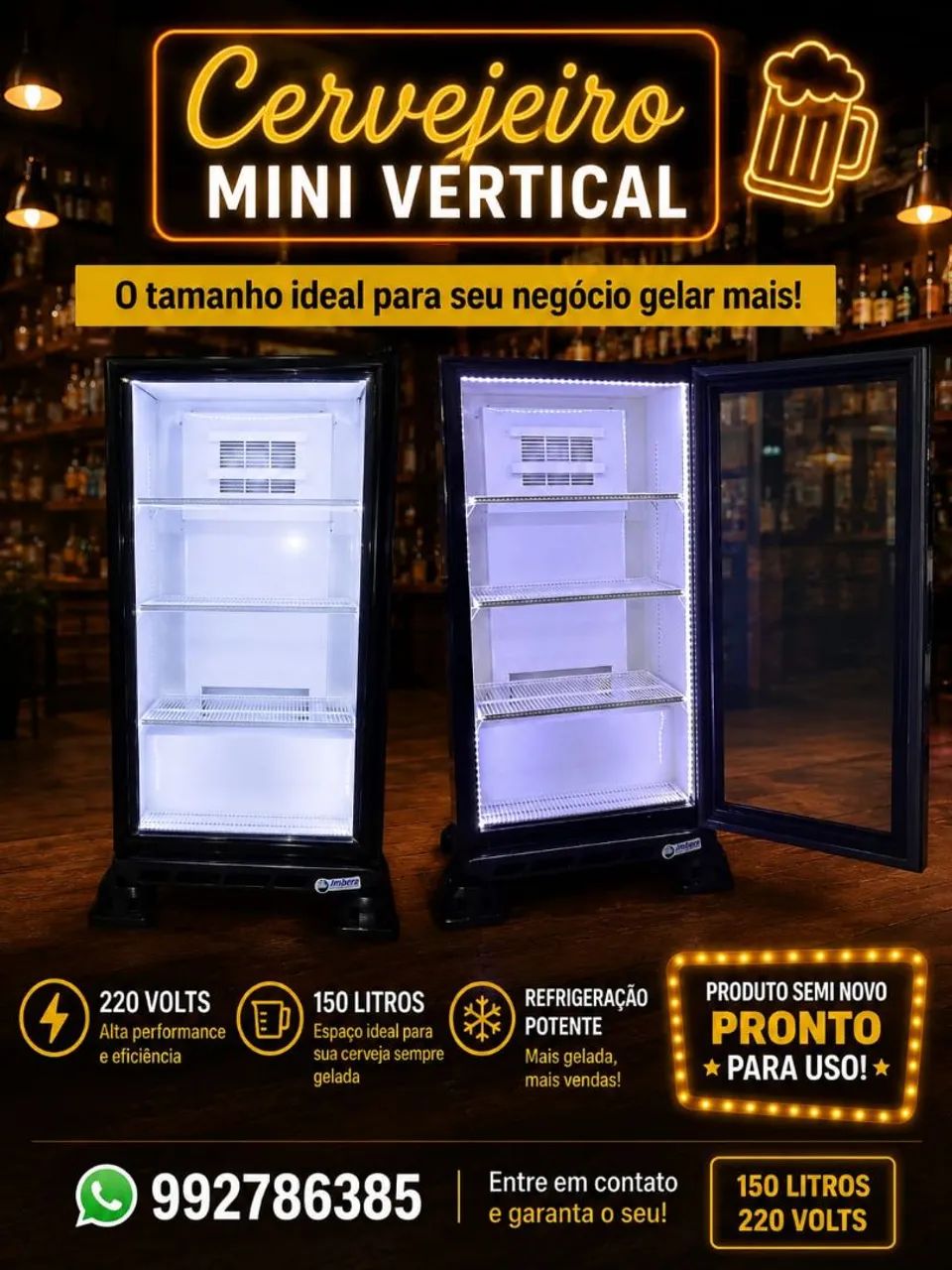 Cerveja mini vertical  - Foto 3